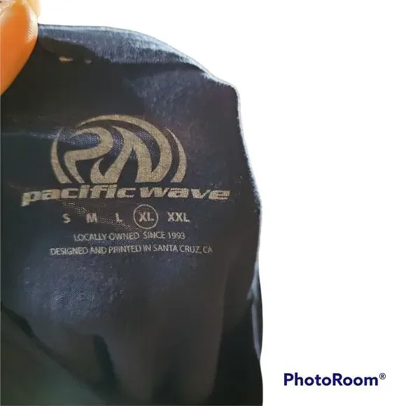 Pacific Wave | Navy Santa Cruz T-shirt with Lighthouse | Size XL - Picture 3 of 3